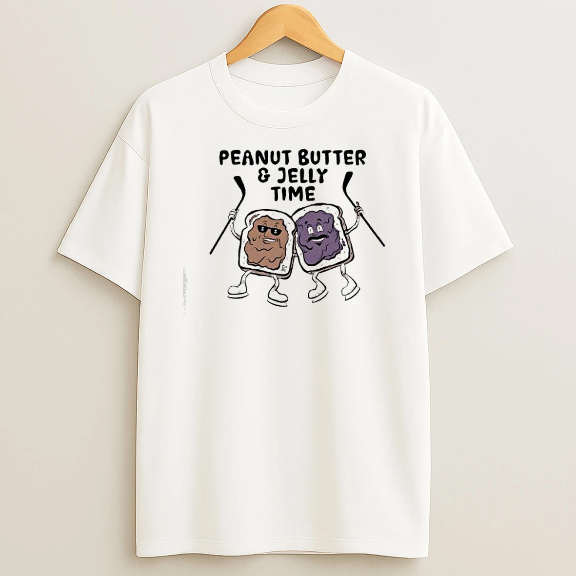Classic Peanut Butter And Jelly Time T Shirts