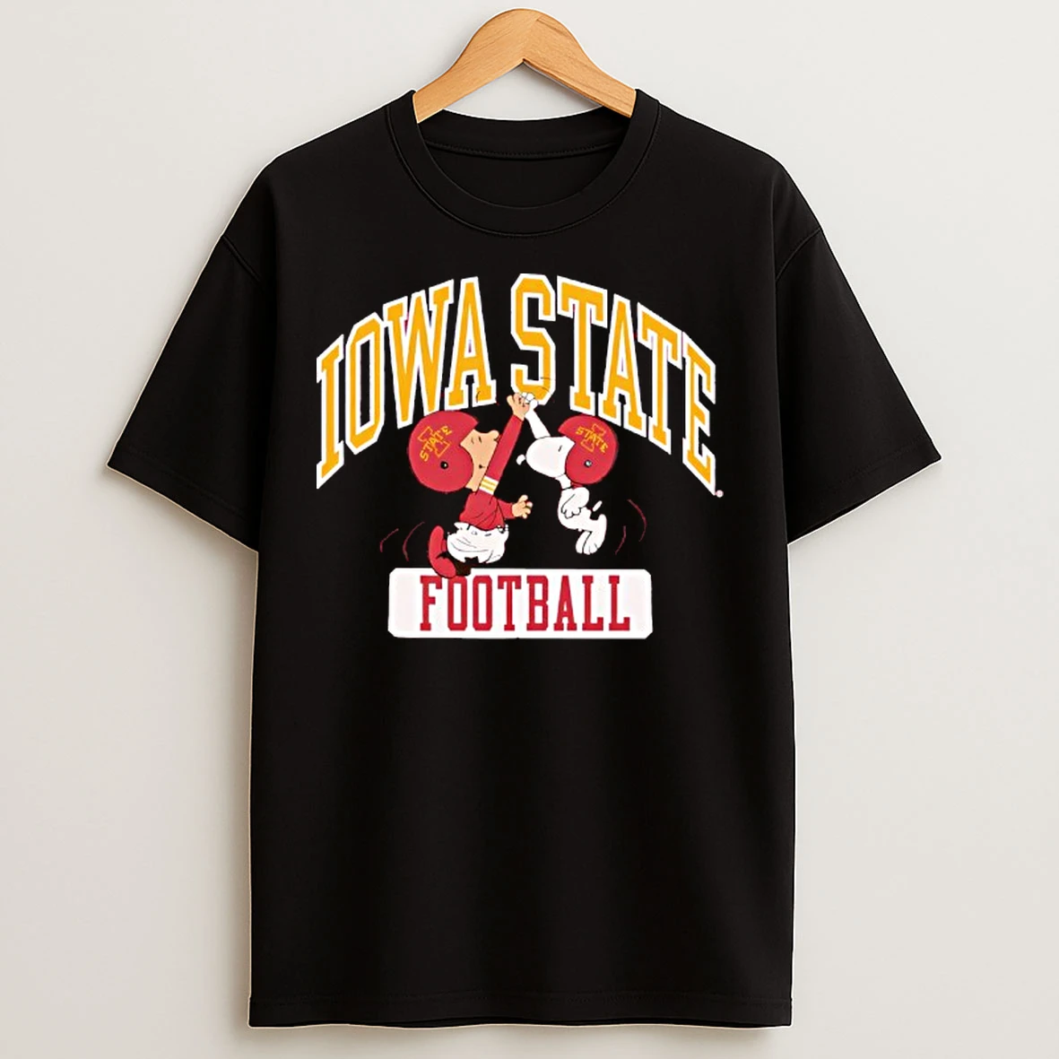 Classic Peanuts X Iowa State Football T Shirts