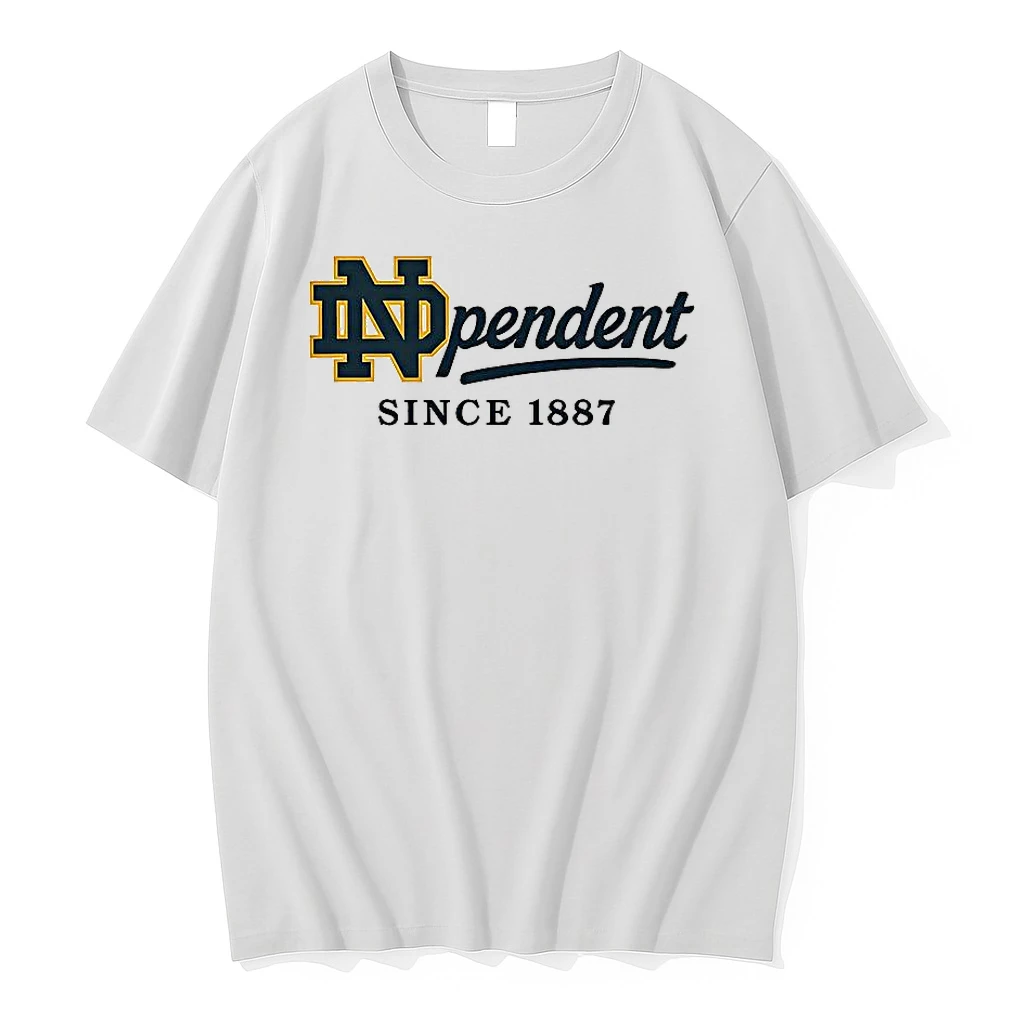 Classic Pendent Since 1887 Notre Dame Fighting Irish Football T Shirts