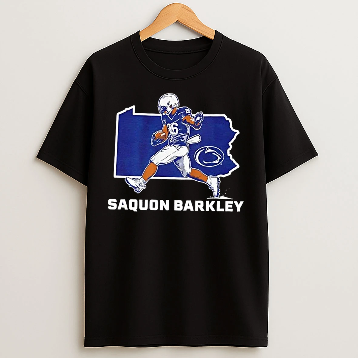 Classic Penn State Nittany Lions Football Saquon Barkley Statestar T Shirts