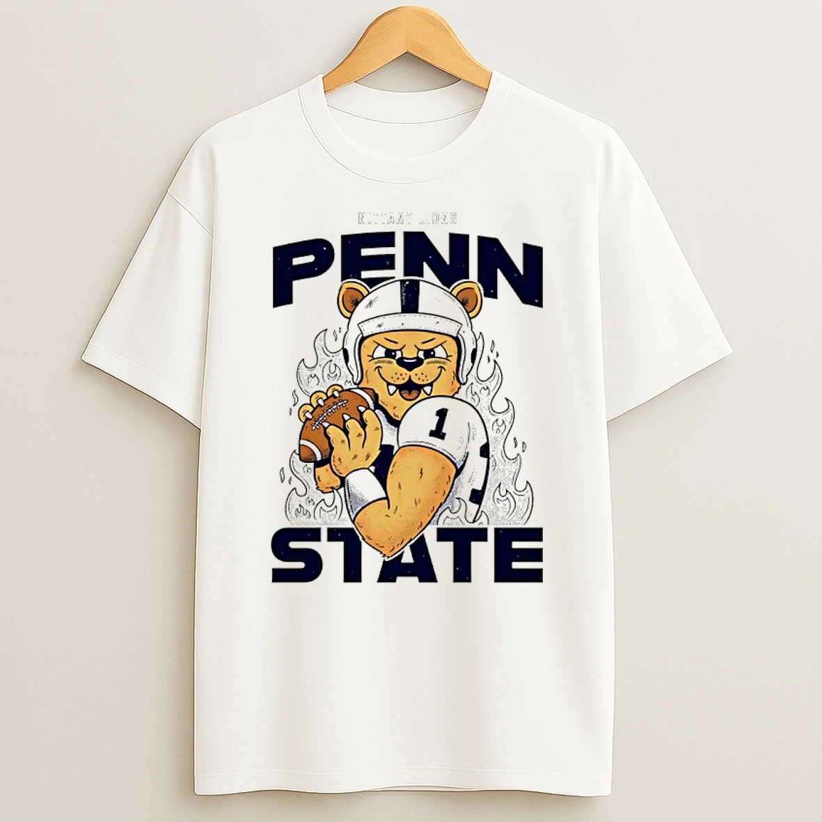 Classic Penn State Nittany Lions Mascot Graphic 2025 T Shirts