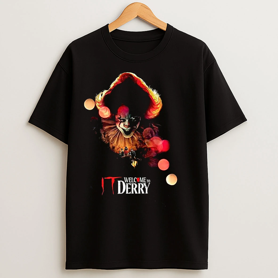 Classic Pennywise It Welcome To Derry Villain T Shirts
