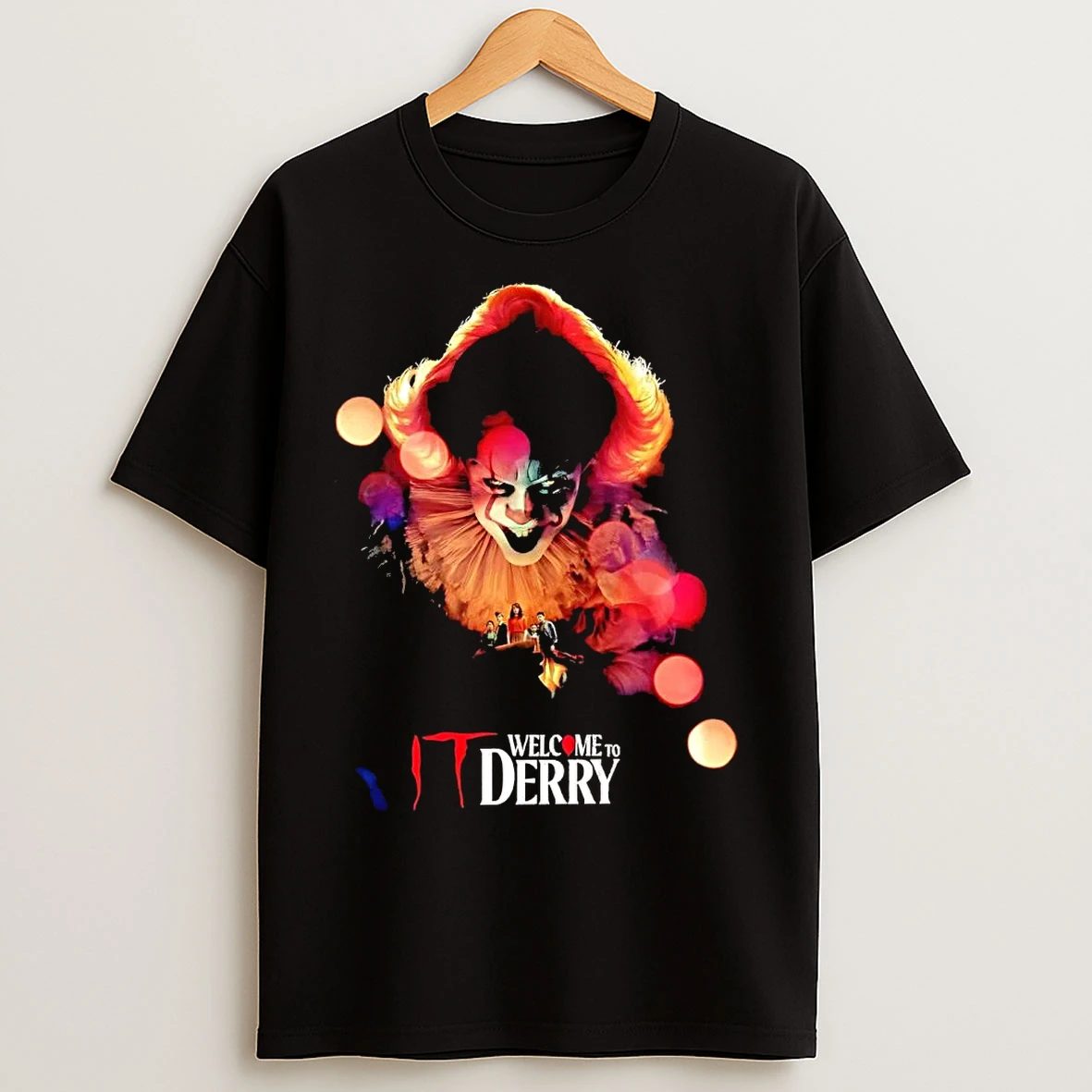 Classic Pennywise Smiley Face It Welcome To Derry T Shirts