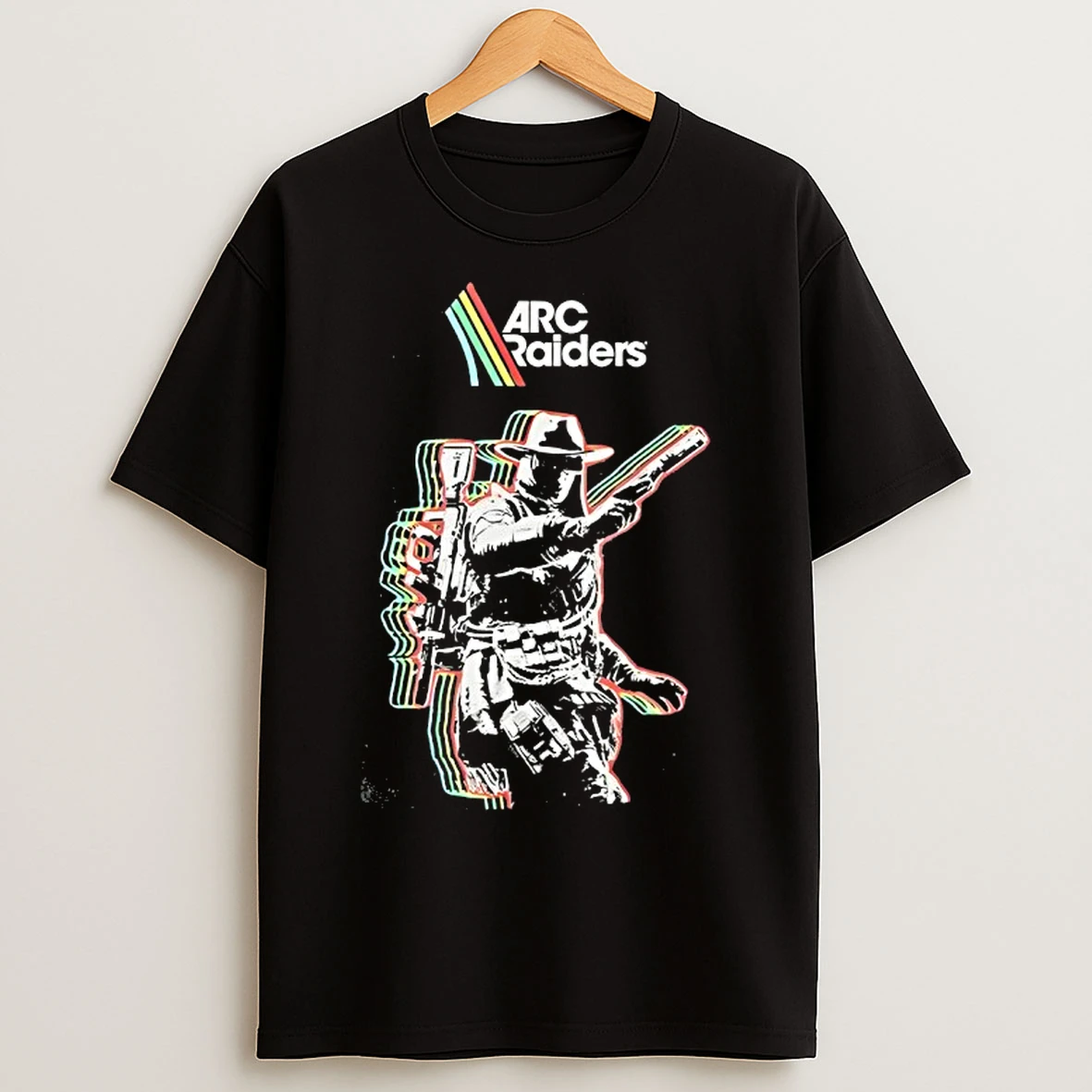 Classic Person Shooter Style Third Retro T Shirts