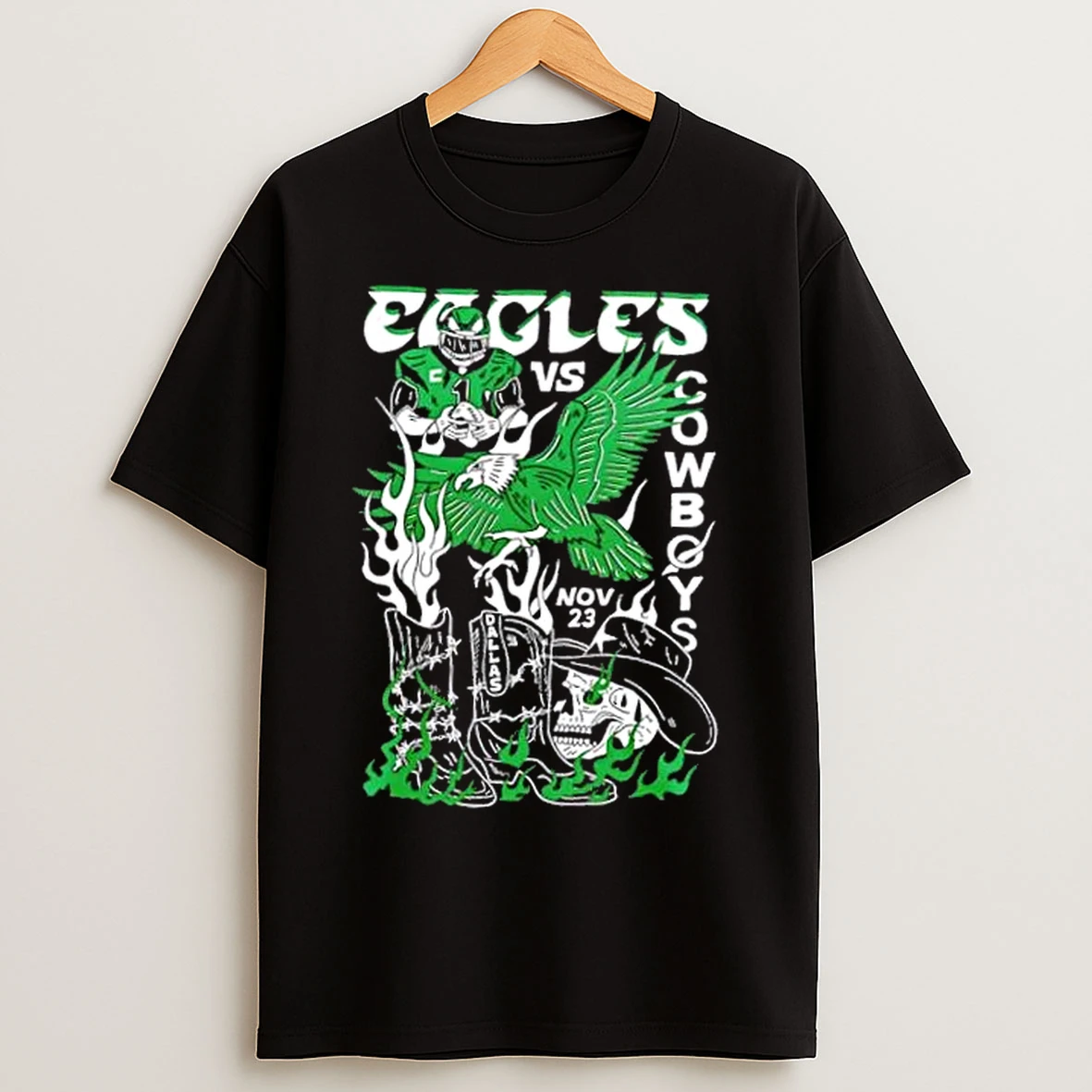 Classic Philadelphia Eagles Football Showdown In Dallas T Shirts