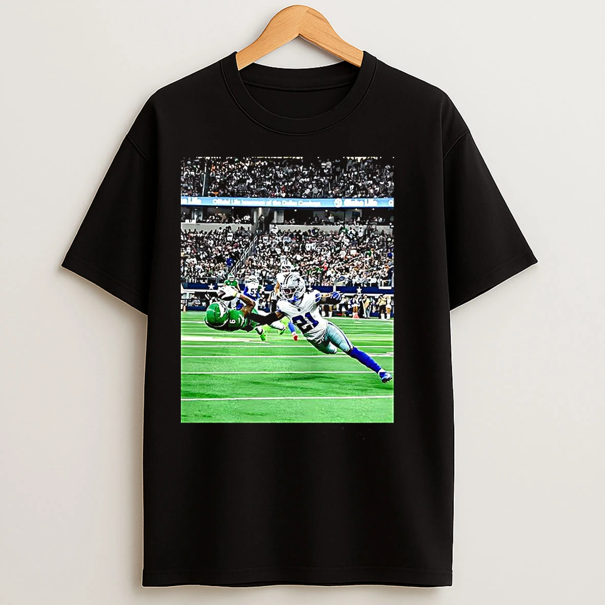 Classic Philadelphia Eagles Vs Dallas Cowboys Devonta Smith Defying Gravity T Shirts