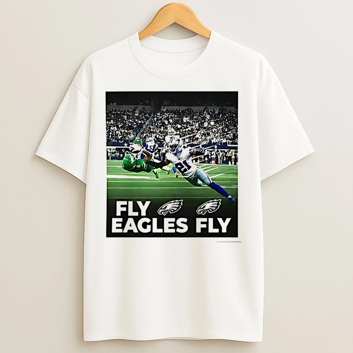 Classic Philadelphia Eagles Vs Dallas Cowboys Devonta Smith Touchdown Fly Eagles Fly T Shirts