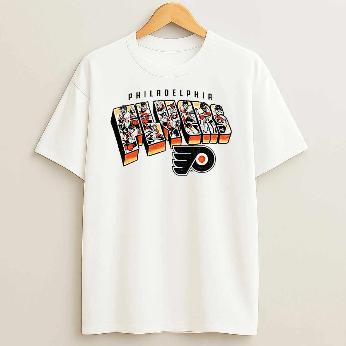 Classic Philadelphia Flyers Nhl Hockey Stanley Cup Players 2025 Vintage T Shirts