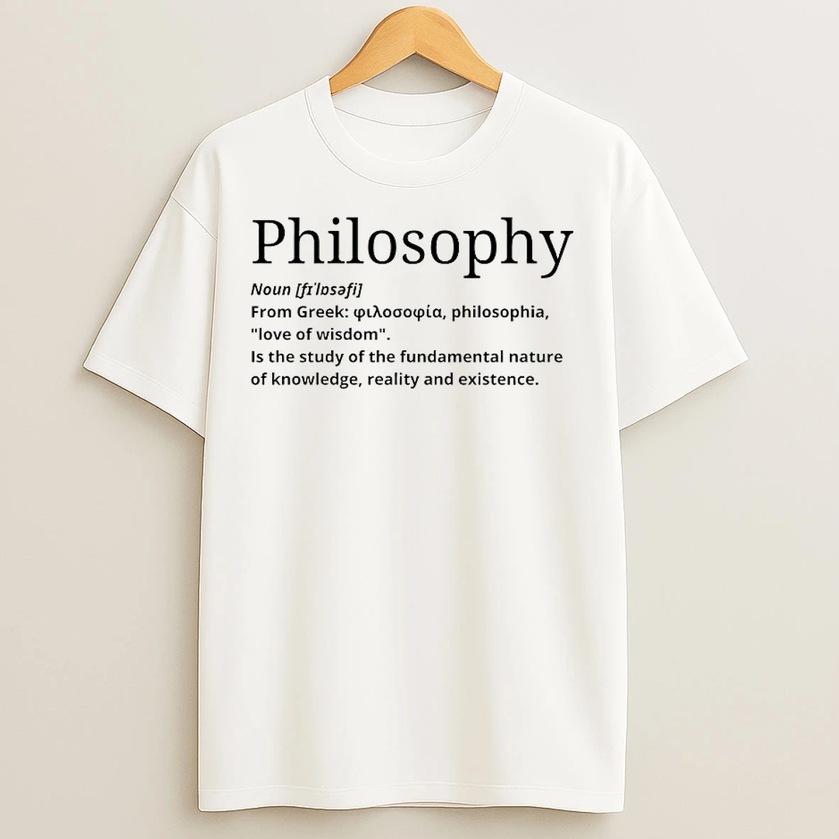 Classic Philosophy Definition T Shirts