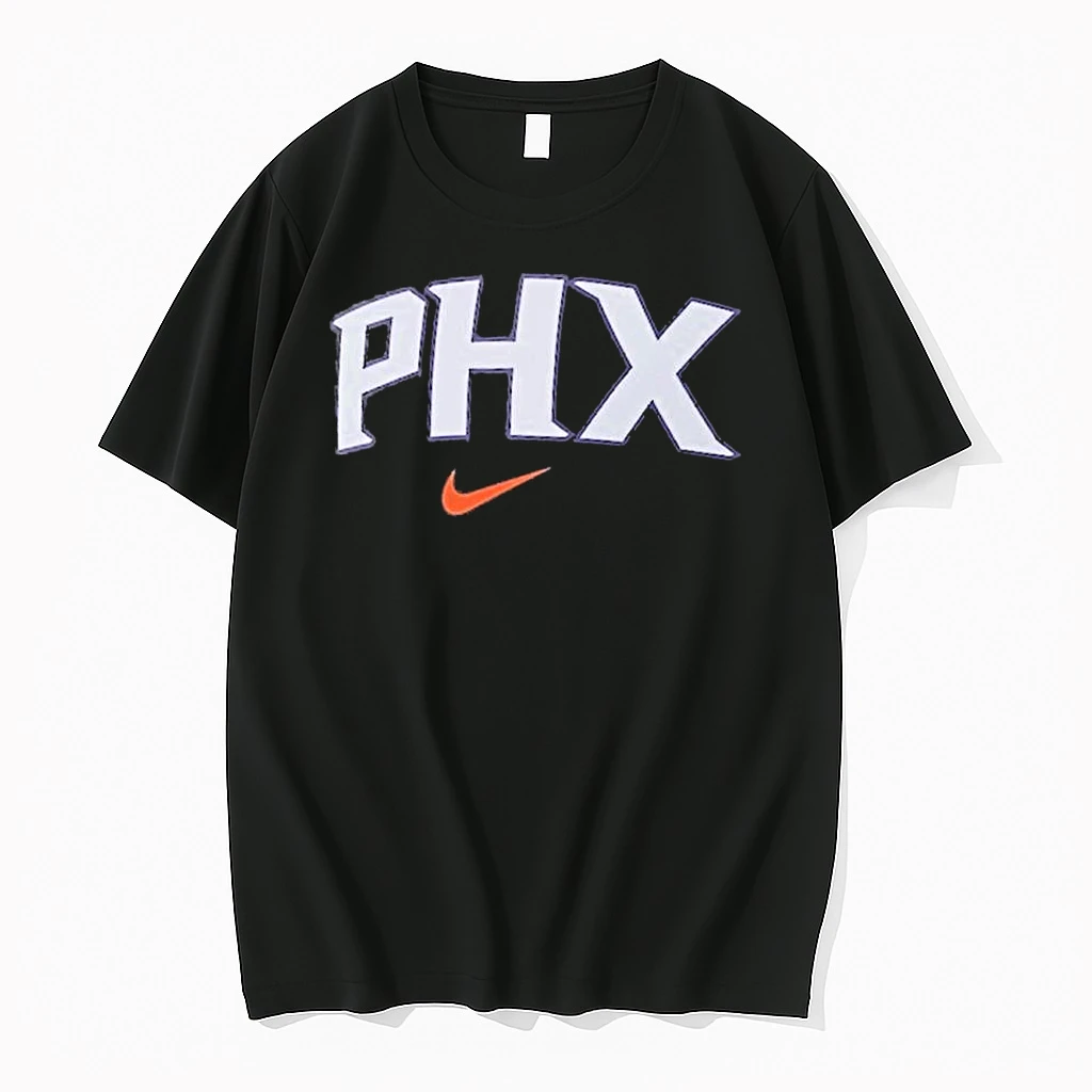 Classic Phoenix Suns Nike 2025 2026 Nba City Edition Logo T Shirts