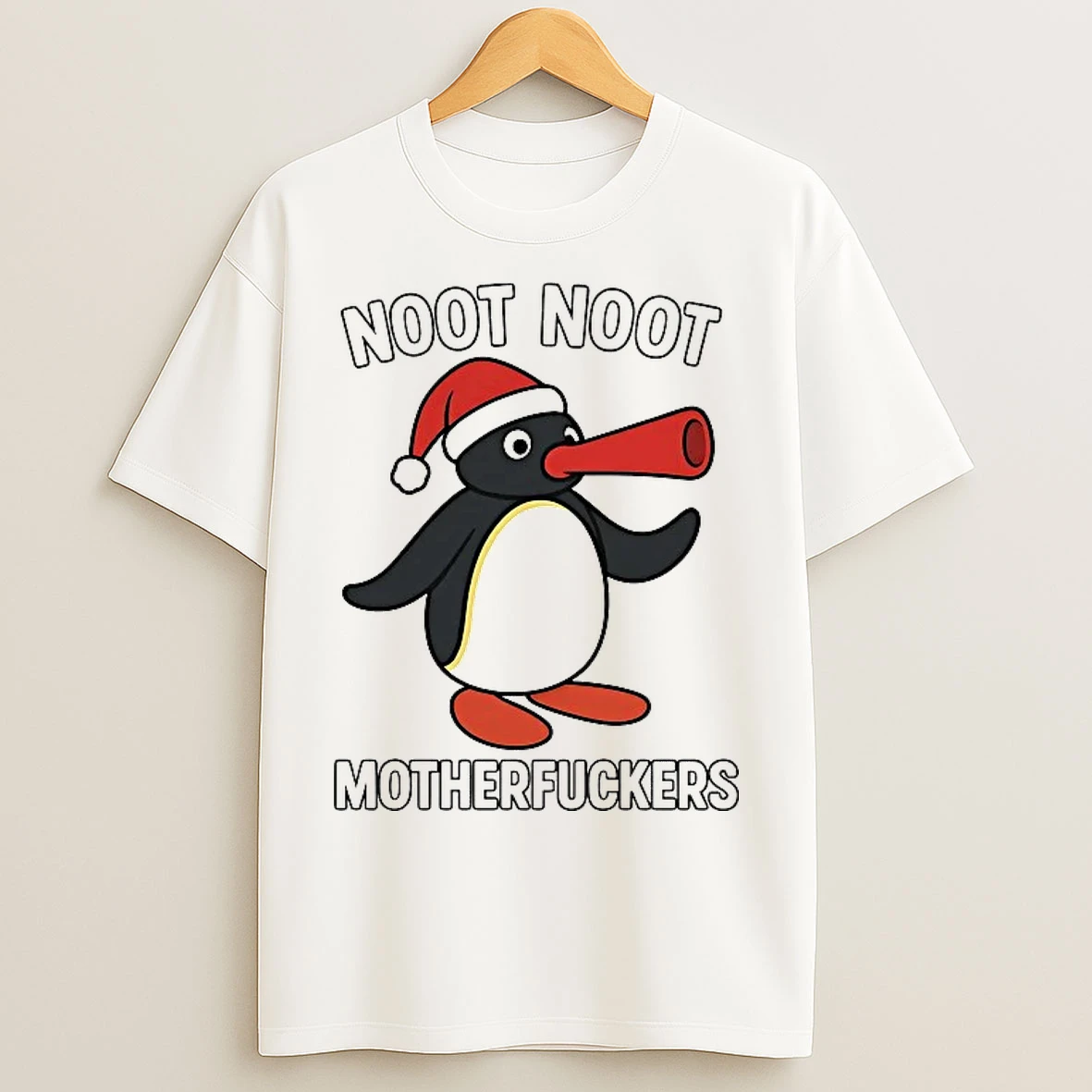 Classic Pingu Noot Noot Motherfuckers Christmas T Shirts