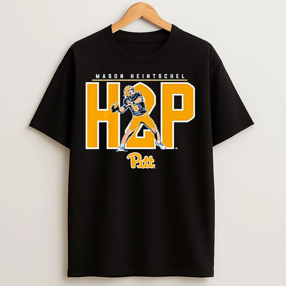 Classic Pitt Football Mason Heintschel H2p T Shirts