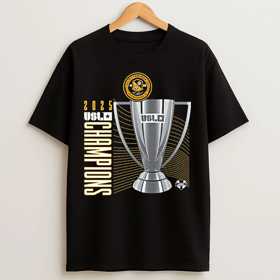 Classic Pittsburgh Riverhounds Sc 2025 Usl Championship Final Champions Ornaments T Shirts