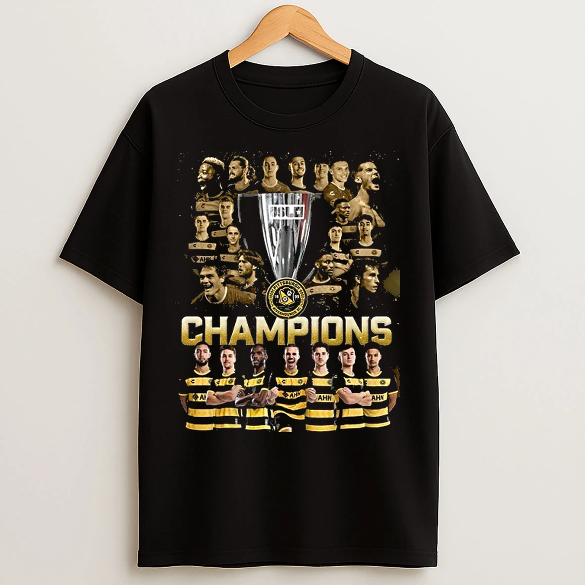 Classic Pittsburgh Riverhounds Sc 2025 Usl Champions T Shirts