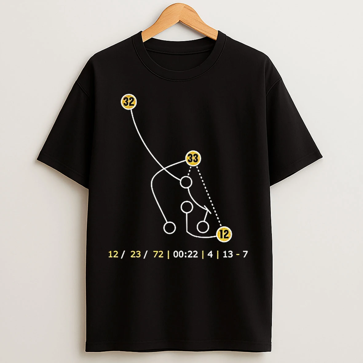Classic Pittsburgh Steelers Immaculate Reception Franco Harris T Shirts