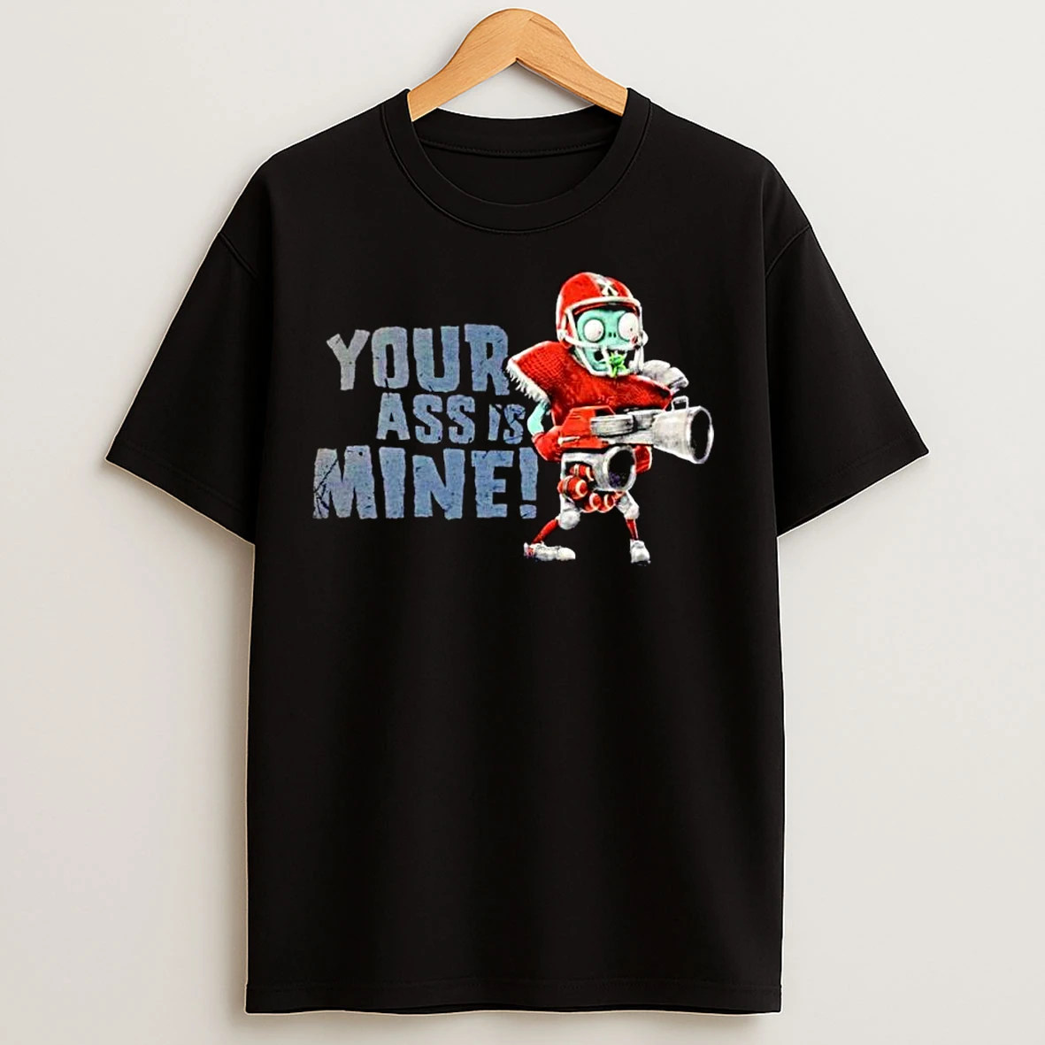 Classic Plants Vs Zombies Your Ass Is Mine Ornaments T Shirts