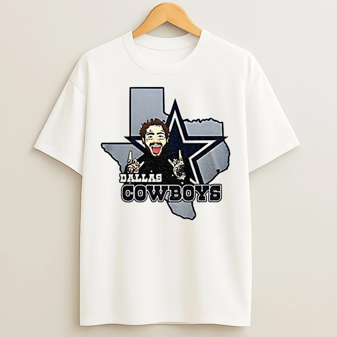 Classic Post Malone X Dallas Cowboys Football Nfl Texas Thanksgiving Day T Shirts