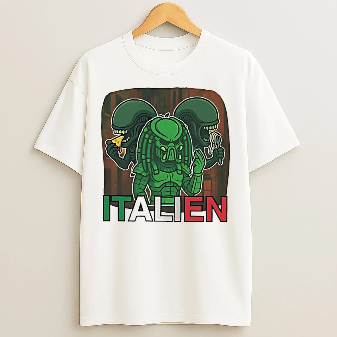 Classic Predators Italien Aline Ornaments T Shirts