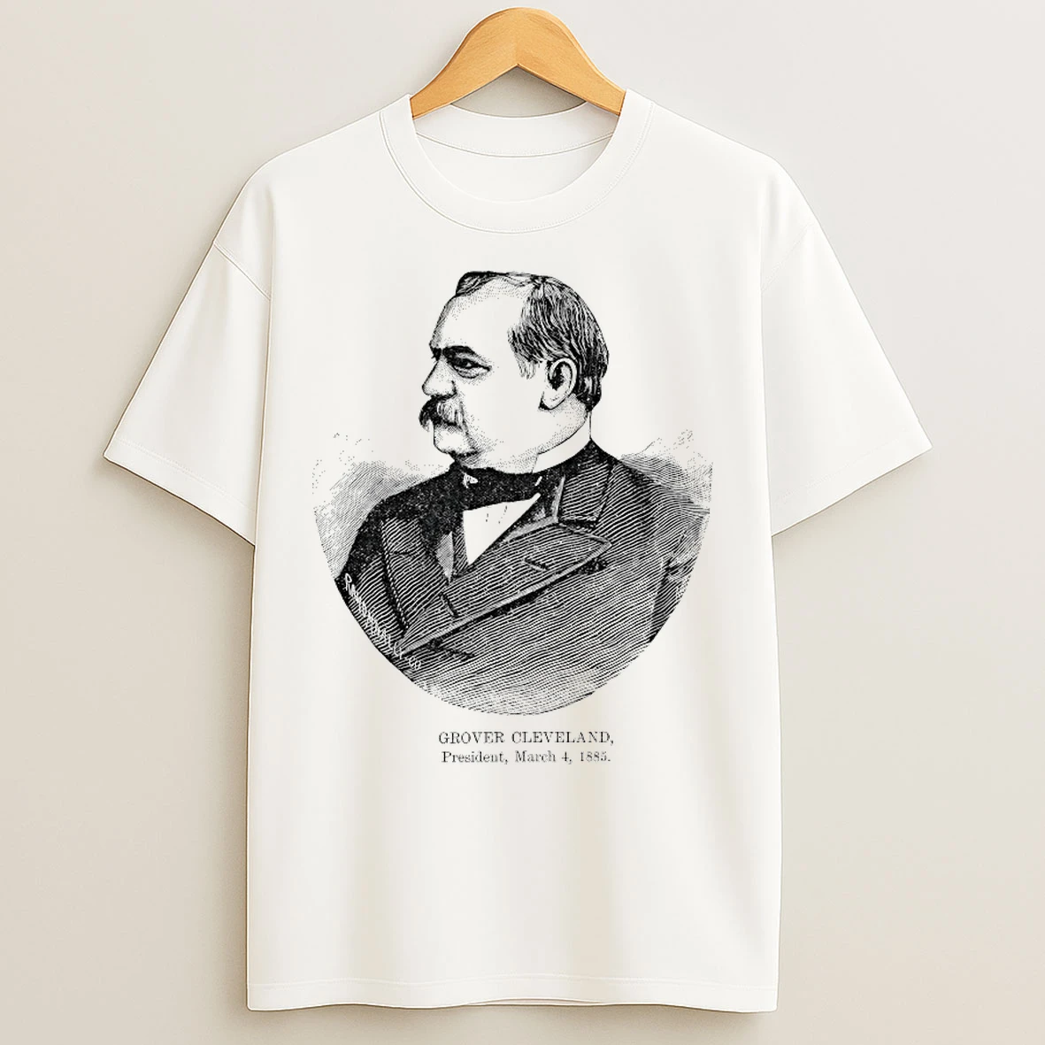 Classic President Grover Cleveland 1885 T Shirts
