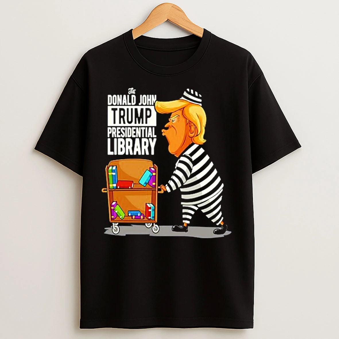 Classic Prison Trump Presidential Library T Shirts