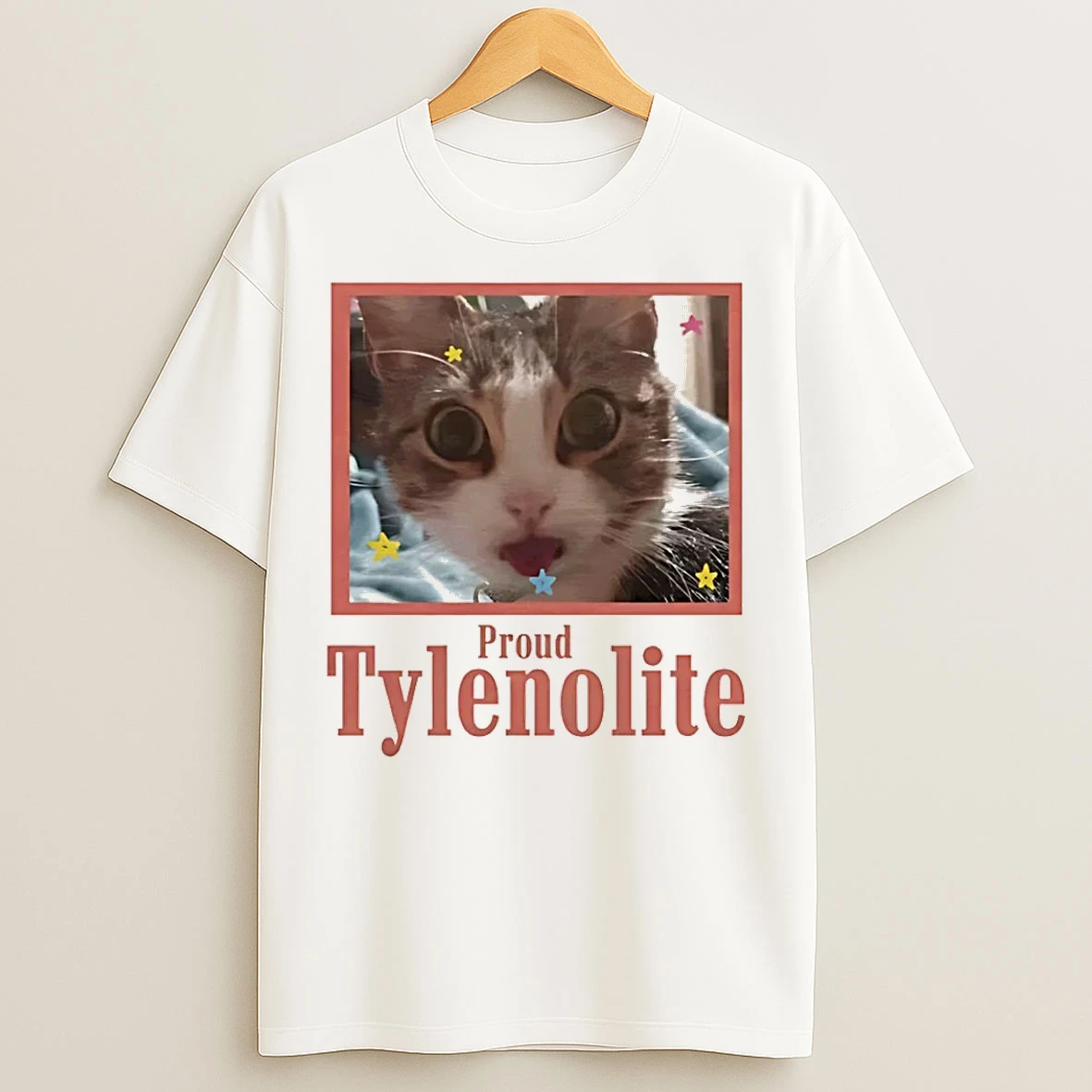 Classic Proud Tylenolite Cat Cute T Shirts