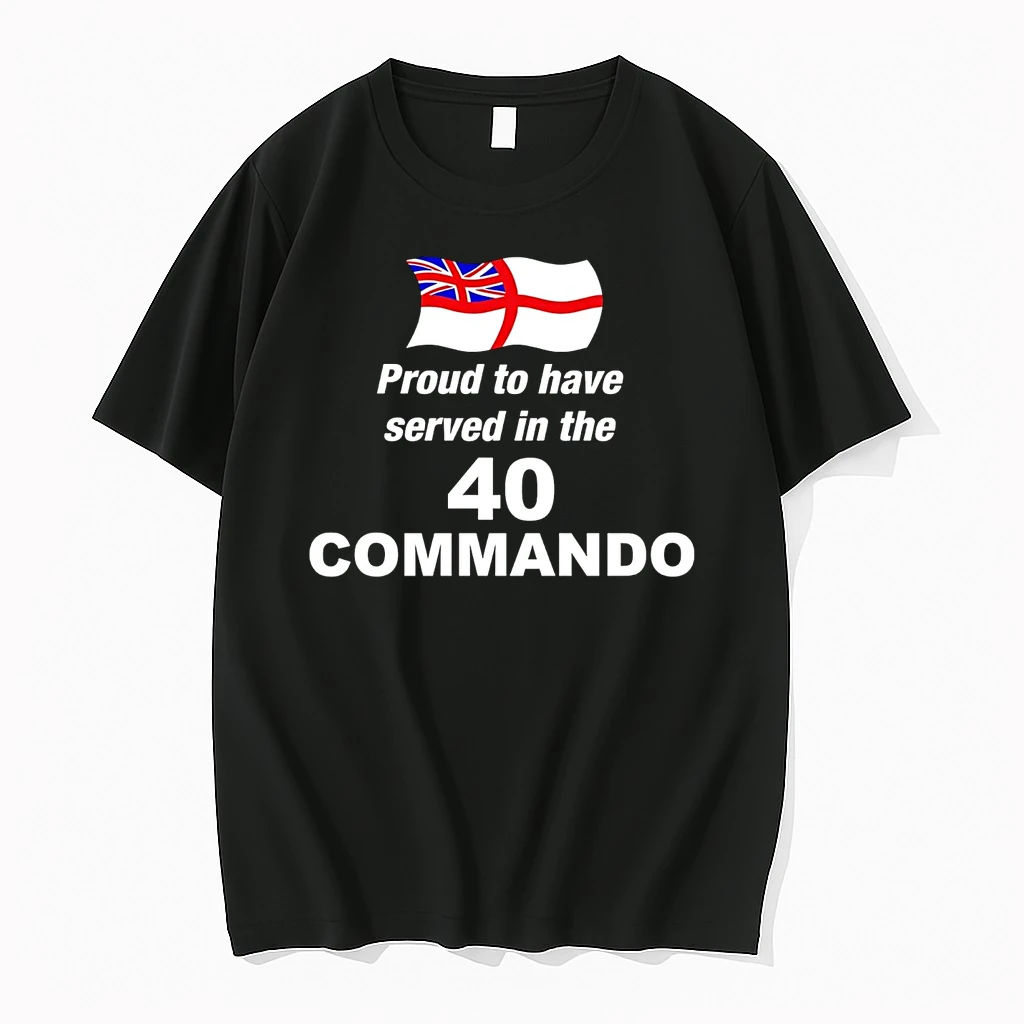 Classic Proud To Have Served In The 40 Commando T Shirts