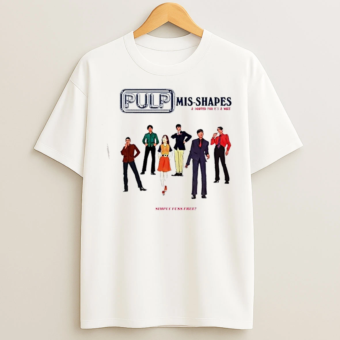 Classic Pulp Mis Shapes Simply Fuss Free T Shirts