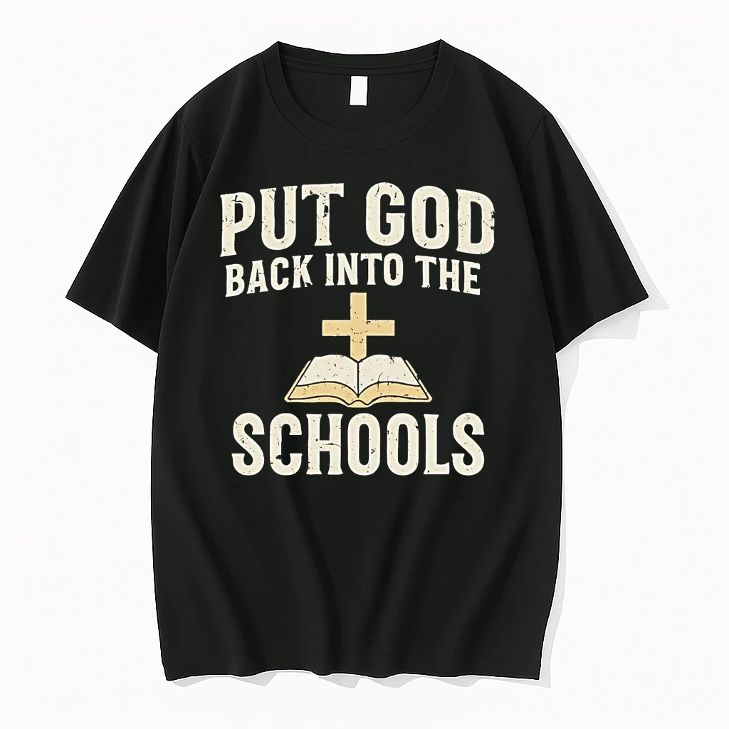 Classic Put God Back In Schools T Shirts