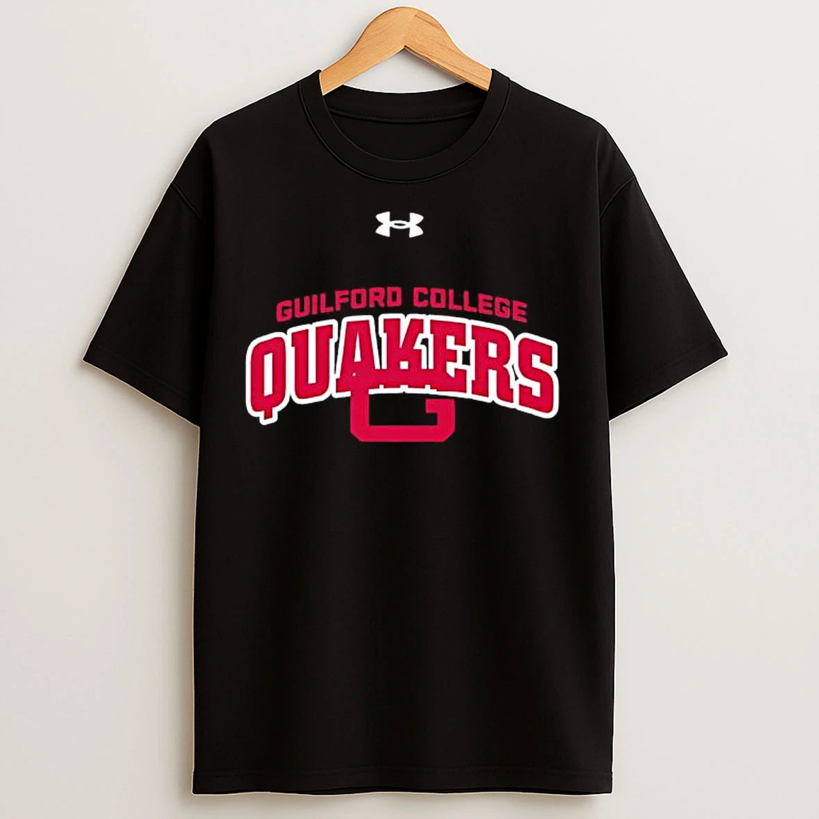 Classic Quakers Guilford College Athletics Under Armour T Shirts