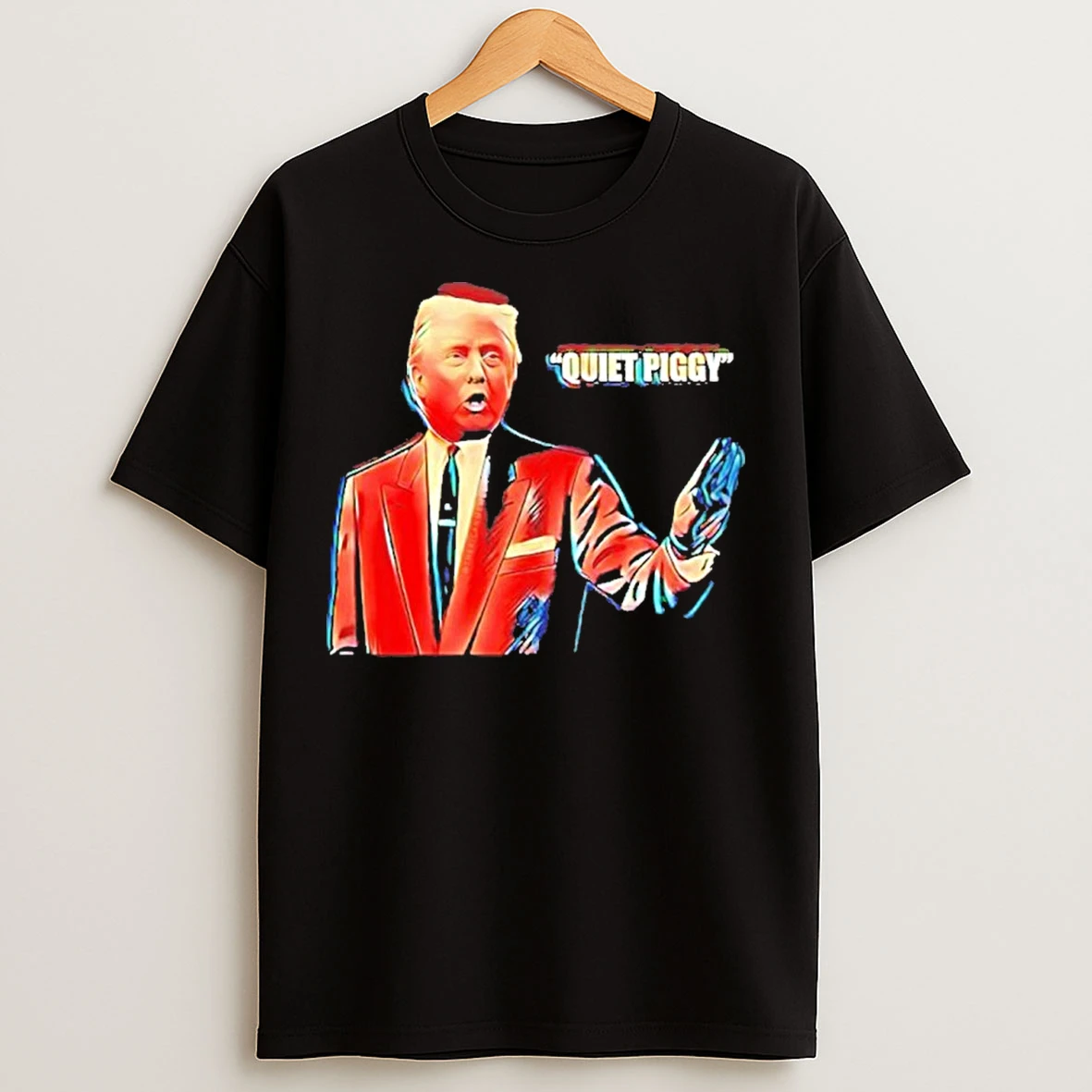 Classic Quiet Piggy Donald Trump Meme T Shirts