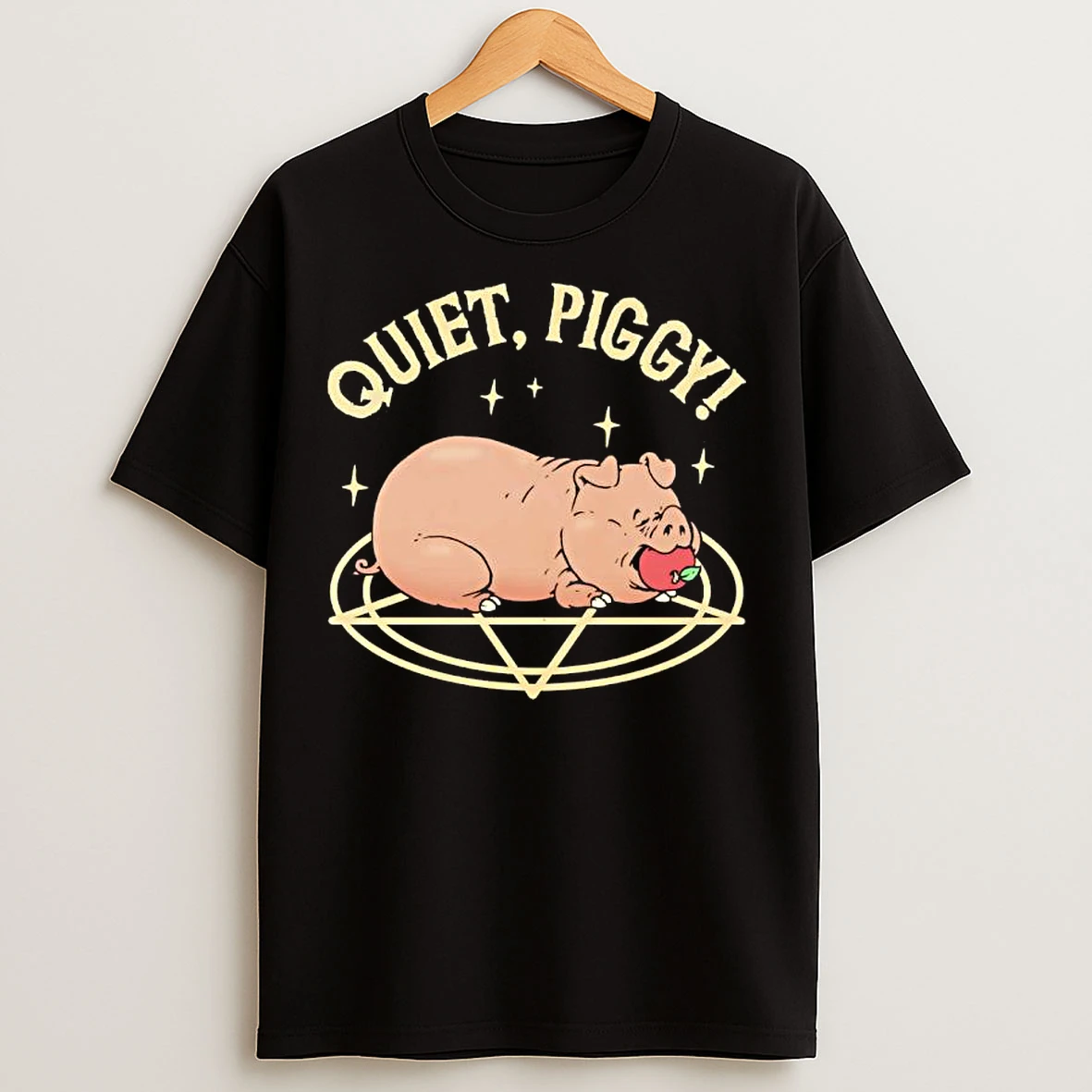 Classic Quiet Piggy T Shirts