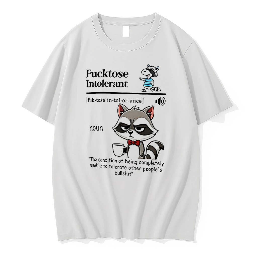 Classic Raccoon Fucktose Intolerant T Shirts