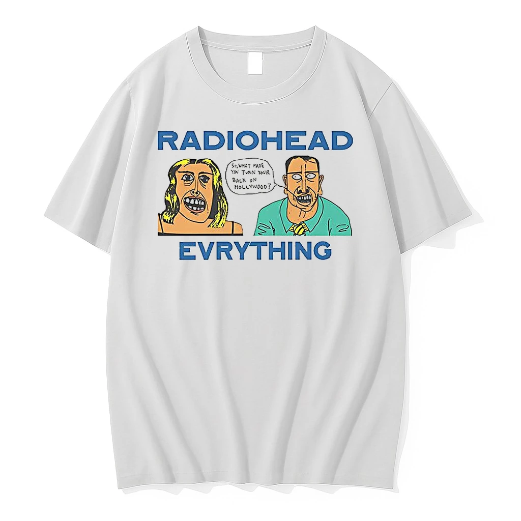 Classic Radio Head Everything So What Made You Turn Your Back On Hollywood Vintage T Shirts