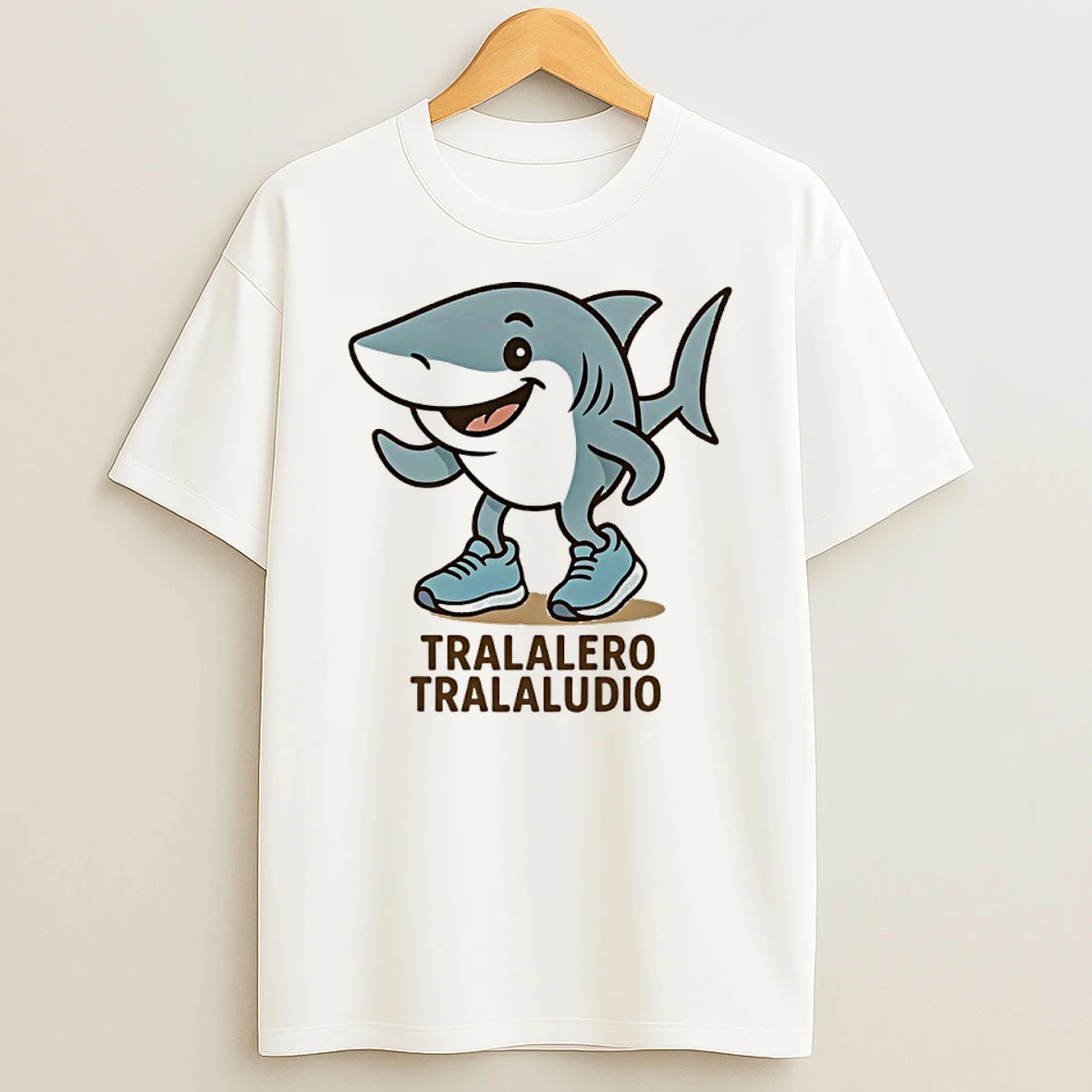 Classic Ralalero Tralaludio Ai Brainrot Character T Shirts