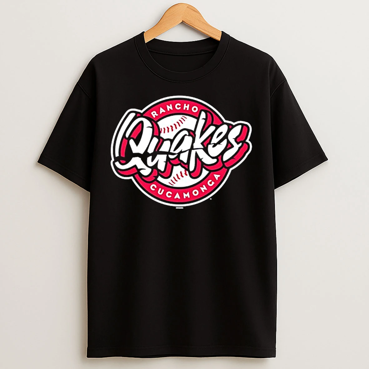 Classic Rancho Cucamonga Quakes Minor League Baseball Team T Shirts