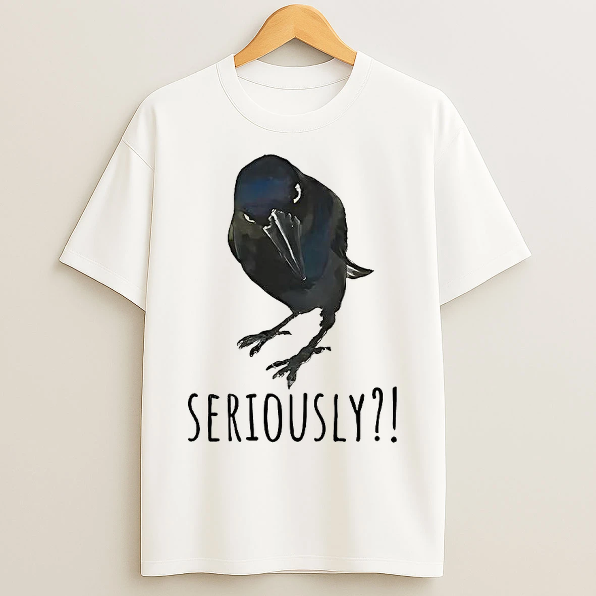 Classic Ravens Question Seriously T Shirts
