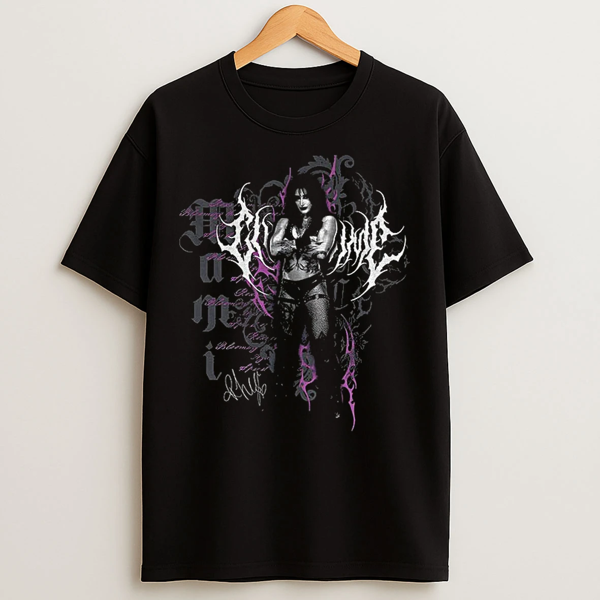 Classic Rhea Ripley Demi Bennett Wwe Intercontinental Champion Signature T Shirts
