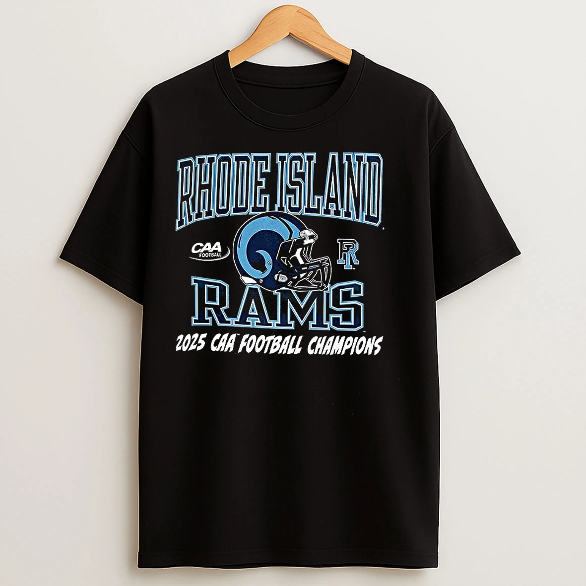Classic Rhode Island Rams 2025 Caa Football Champions T Shirts