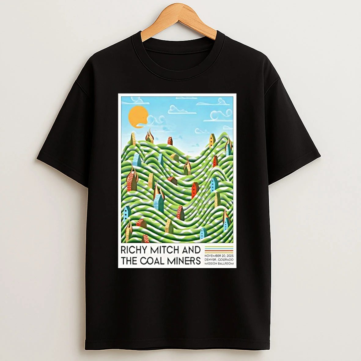 Classic Richy Mitch And The Coal Miners November 20 2025 In Denver Co T Shirts