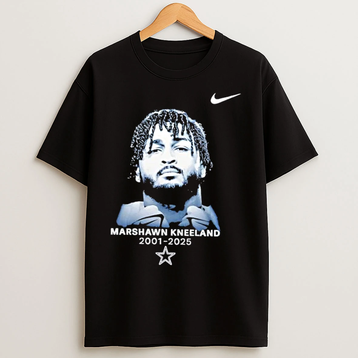 Classic Rip Marshawn Kneeland 2001 2025 Dallas Cowboys Signature T Shirts
