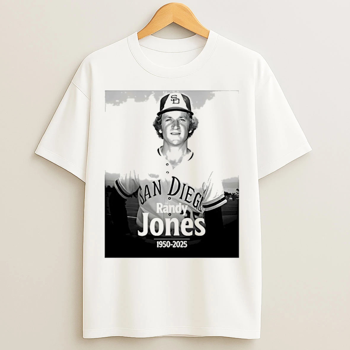 Classic Rip Randy Jones San Diego Padres 1950 2025 T Shirts