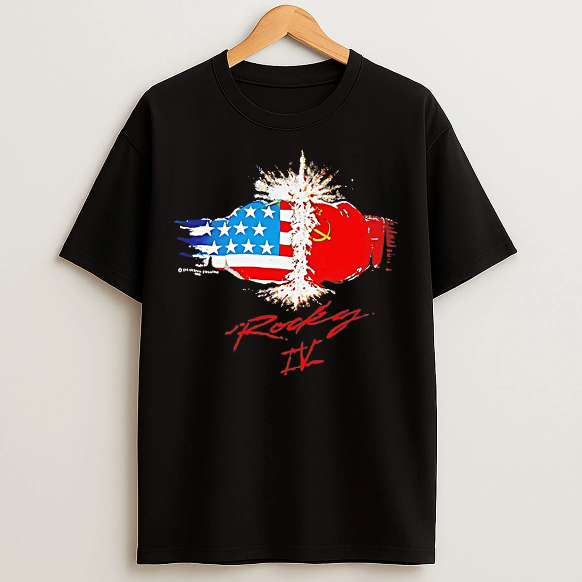 Classic Rocky Iv Movie Promo 1985 Vintage T Shirts