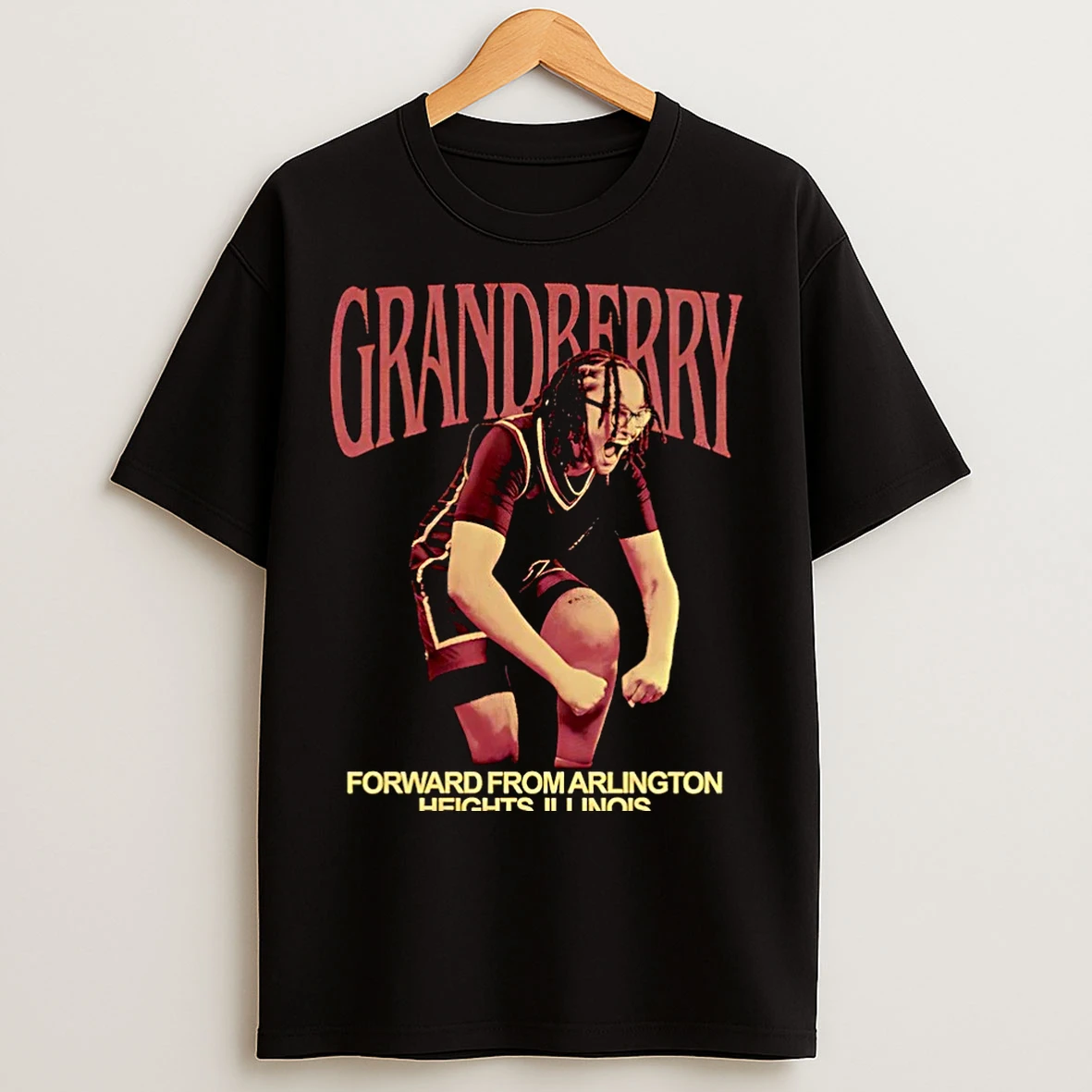 Classic Roisin Grandberry Loyola Chicago Ramblers Forward From Arlington Heights Christmas T Shirts