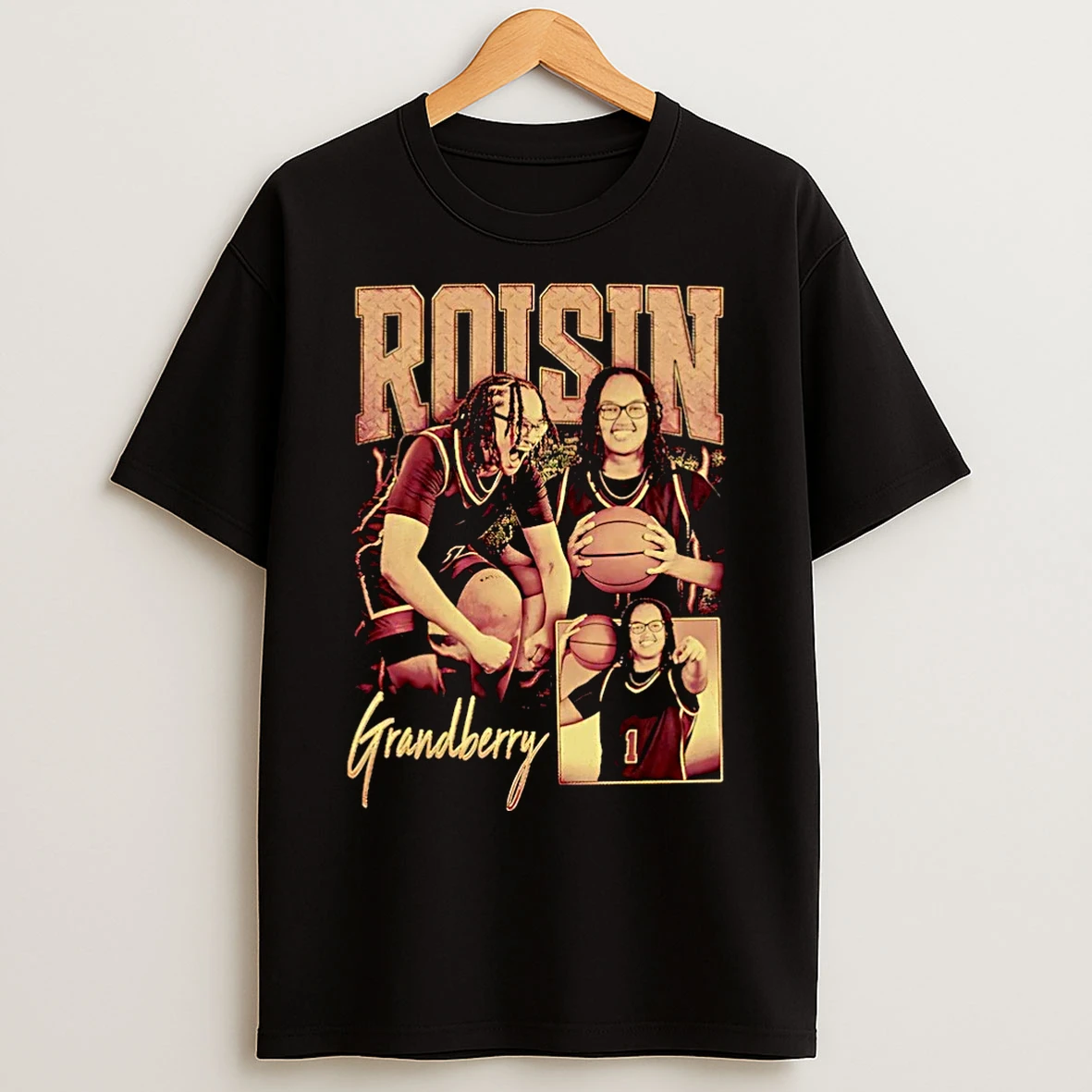 Classic Roisin Grandberry Loyola Chicago Ramblers Graphic Christmas T Shirts