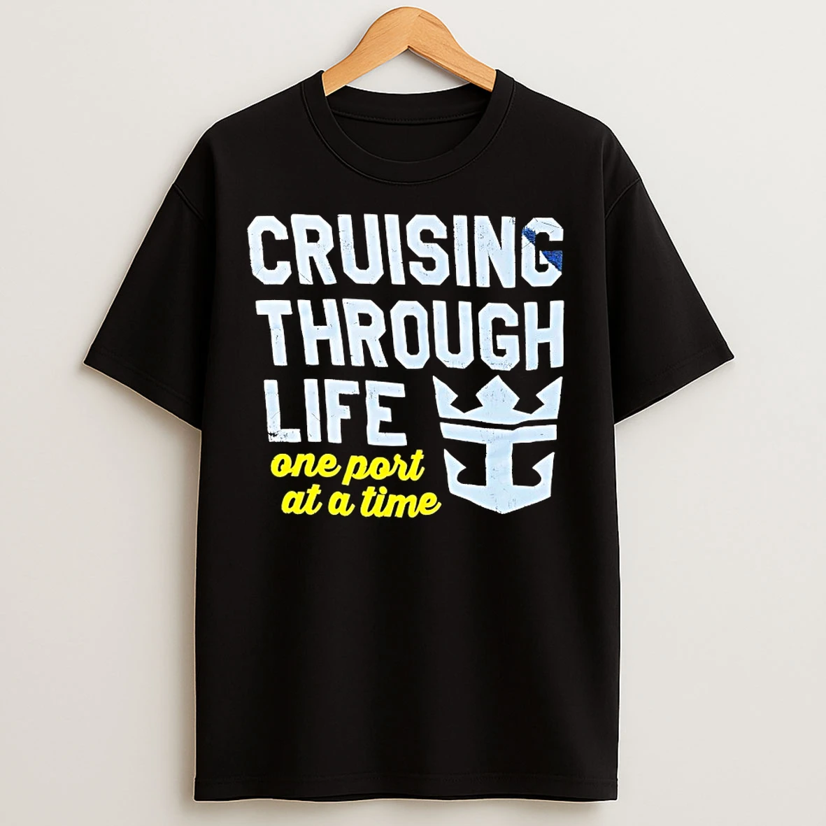 Classic Royal Caribbean Cruising Through Life One Port At A Time T Shirts