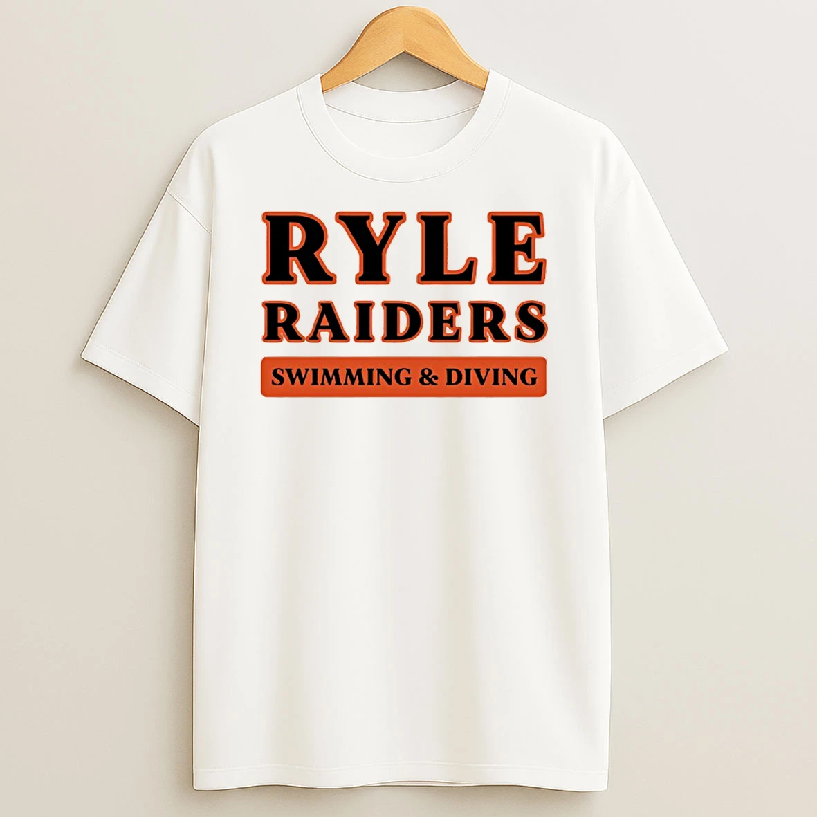 Classic Ryle Raiders Swimming And Diving T Shirts