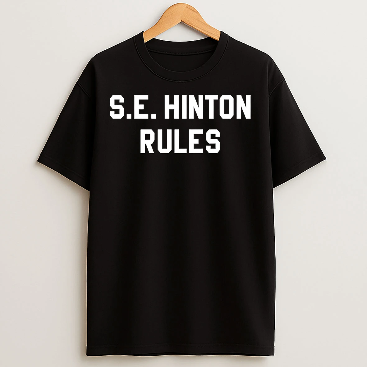 Classic S E Hinton Rules T Shirts