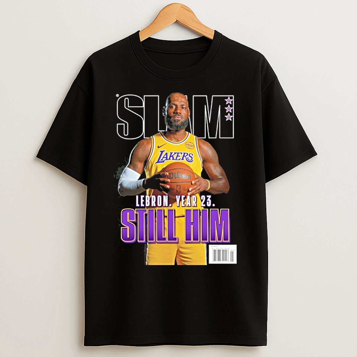 Classic Slam Lebron James Magazine Still Him T Shirts