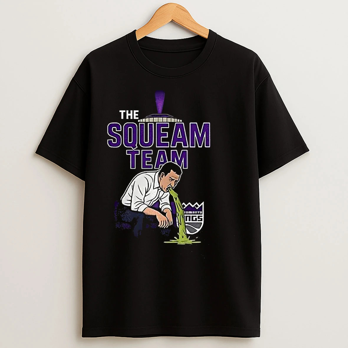 Classic Sacramento Kings The Squeam Team T Shirts