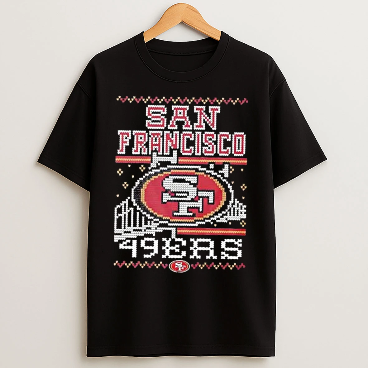 Classic San Francisco 49ers Holiday Christmas T Shirts